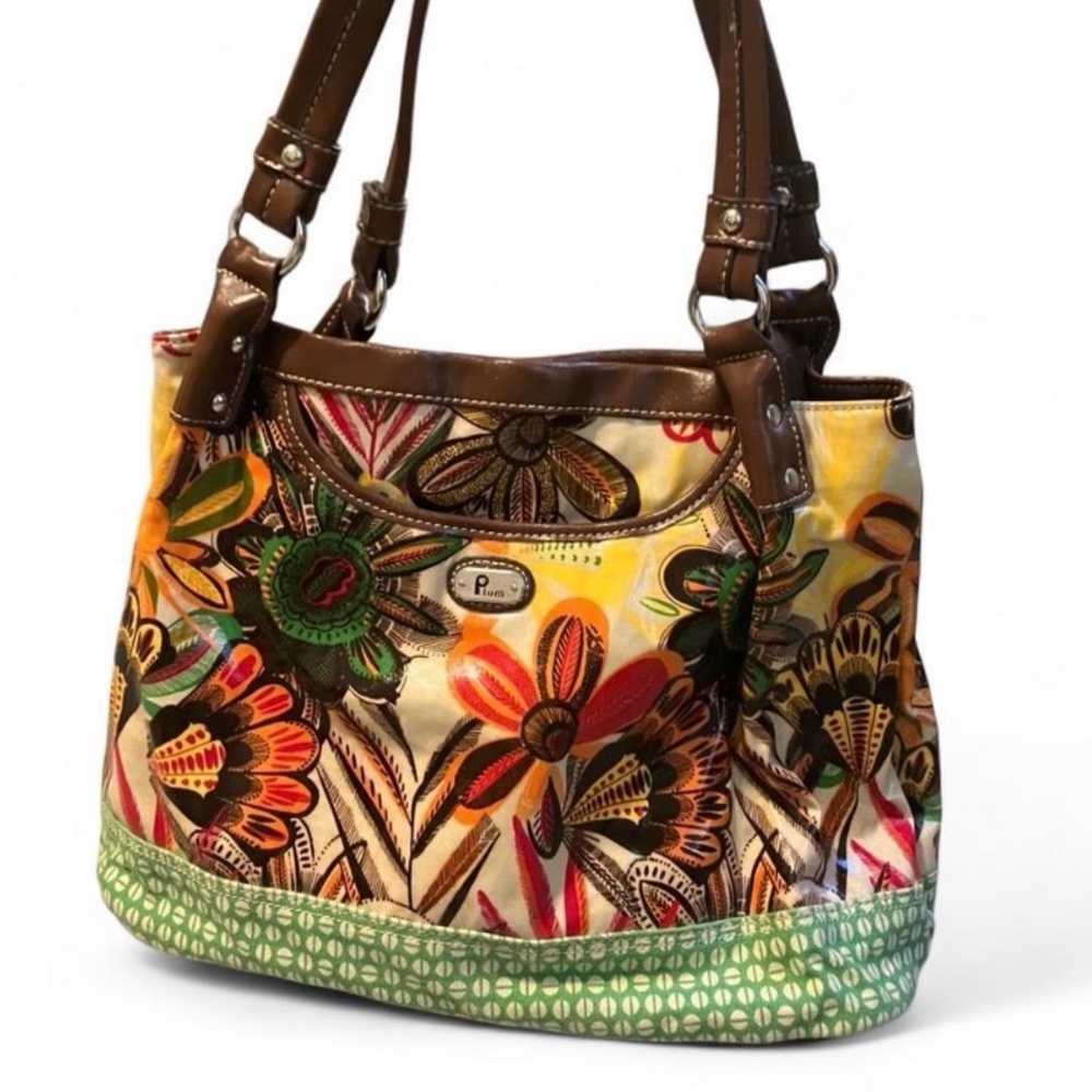 Colorful Floral Shoulder Bag